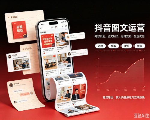 湾沚抖音图文代运营服务